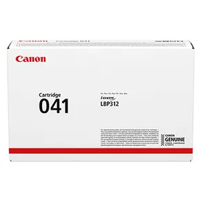 Canon Original Toner 041BK, black, 10000S, 0452C002, Canon i-SENSYS LBP312x, i-SENSYS MF522x, i-SENSYS MF525x, O